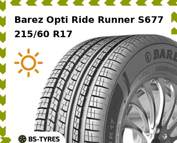 

Летние шины Barez, Opti Ride Runner S677 215/60 R17 96H