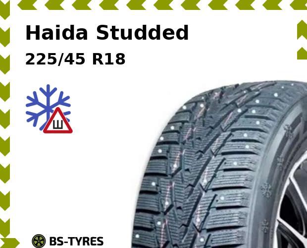 

Зимние шины Haida, Studded 225/45 R18 95T