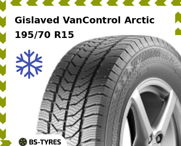 

Зимние шины Gislaved, VanControl Arctic 195/70 R15C 104/102R