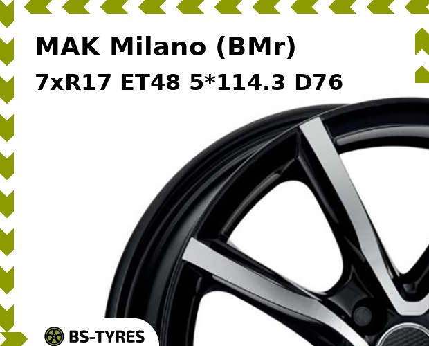 

Колесный диск MAK, Milano (BMr) 7xR17 ET48 5*114.3 D76
