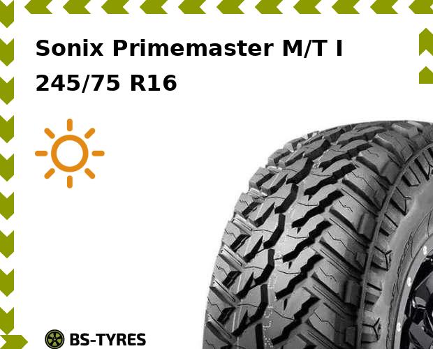 Sonix Primemaster M/T I C 120/