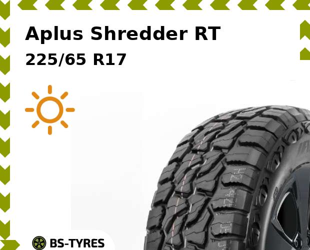 

Летние шины Aplus, Shredder RT 225/65 R17C 107/103Q