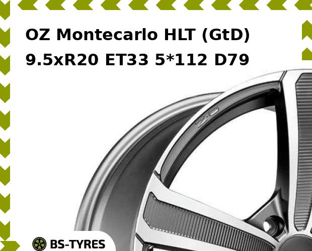 

Колесный диск OZ, Montecarlo HLT (GtD) 9.5xR20 ET33 5*112 D79