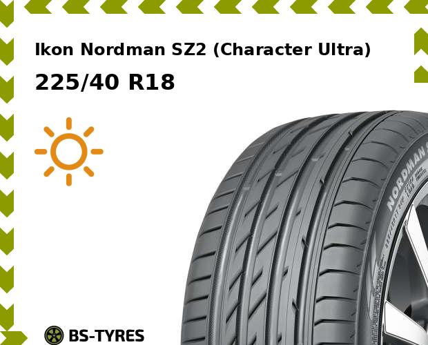 Ikon Nordman SZ2 (Character Ultra) 225/40 R18 92W