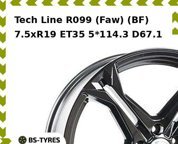 Tech Line R099 (Faw) (BF) 7.5xR19 ET35 5*114.3 D67.1