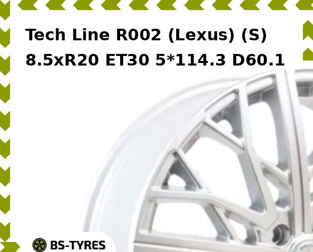 Tech Line R002 (Lexus) (S) 8.5xR20 ET30 5*114.3 D60.1