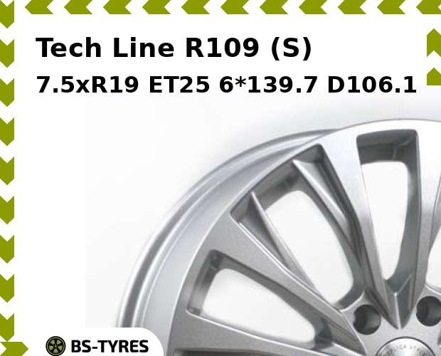 Tech Line R109 (S) 7.5xR19 ET25 6*139.7 D106.1