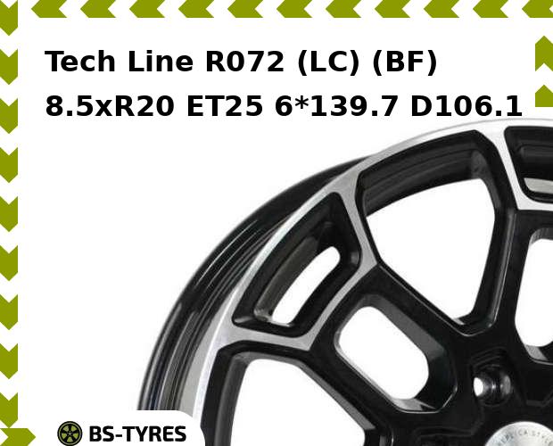 Tech Line R072 (LC) (BF) 8.5xR20 ET25 6*139.7 D106.1