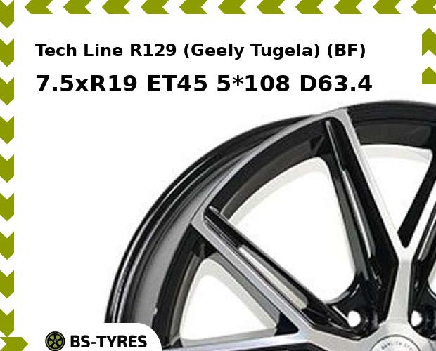 Tech Line R129 (Geely Tugela) (BF) 7.5xR19 ET45 5*108 D63.4