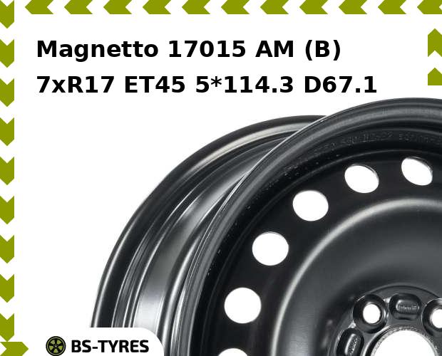Magnetto 17015 AM (B) 7xR17 ET45 5*114.3 D67.1