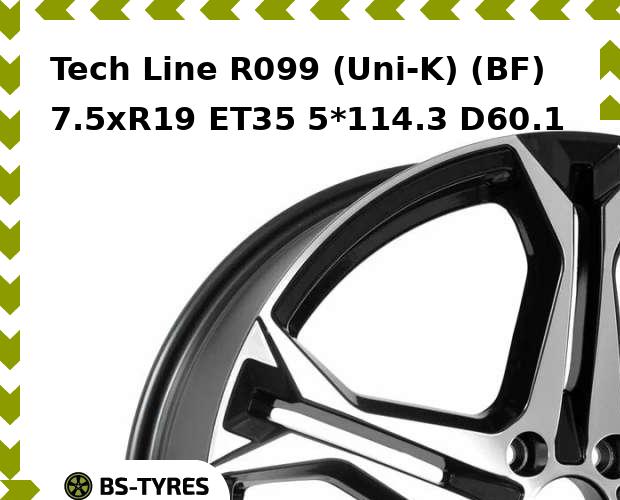 Tech Line R099 (Uni-K) (BF) 7.5xR19 ET35 5*114.3 D60.1