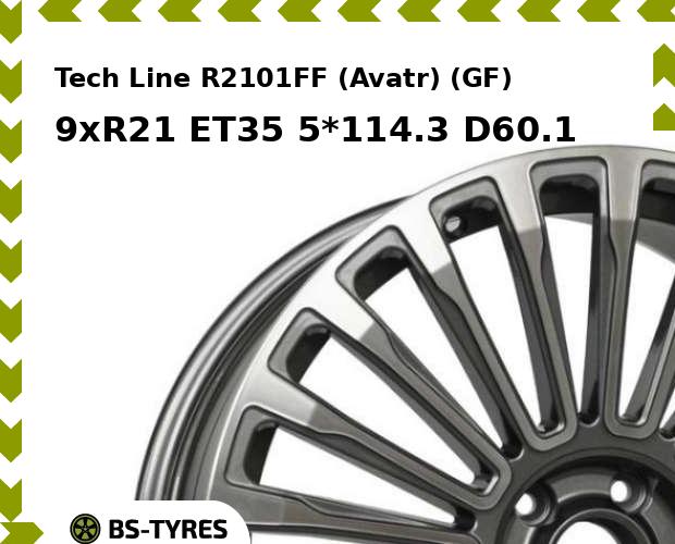 Tech Line R2101FF (Avatr) (GF) 9xR21 ET35 5*114.3 D60.1