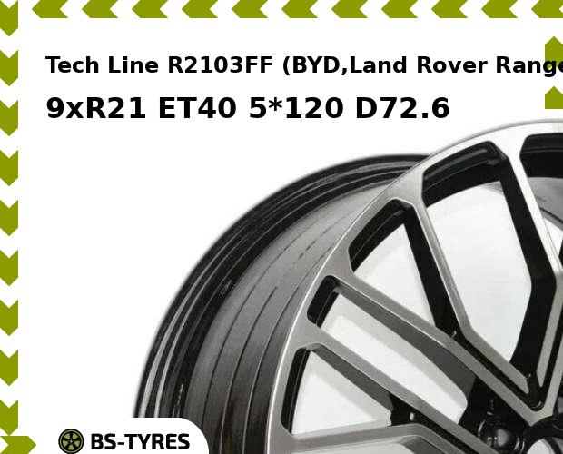 Tech Line R2103FF (BYD Land Rover Range Rover) (BF) 9xR21 ET40 5*120 D72.6