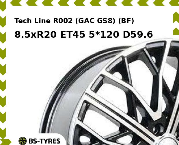 Tech Line R002 (GAC GS8) (BF) 8.5xR20 ET45 5*120 D59.6