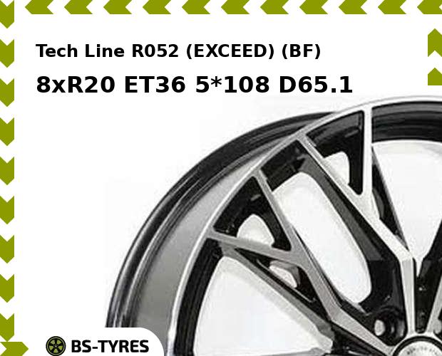 Tech Line R052 (EXCEED) (BF) 8xR20 ET36 5*108 D65.1