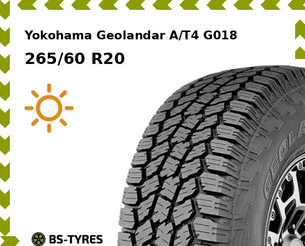 Yokohama Geolandar A/T4 G018 C 121/
