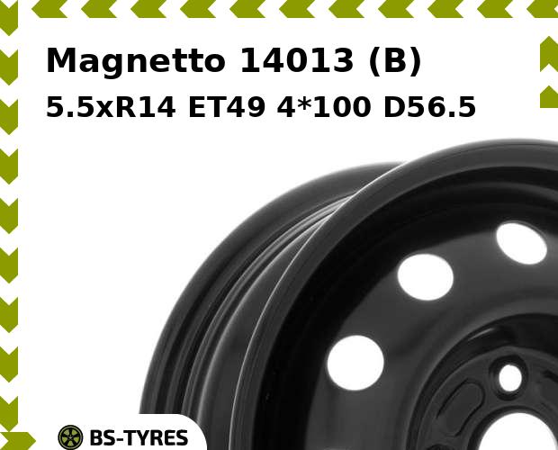 

Колесный диск Magnetto, 14013 (B) 5.5xR14 ET49 4*100 D56.5