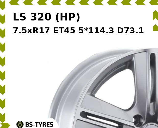 

Колесный диск LS, 320 (HP) 7.5xR17 ET45 5*114.3 D73.1