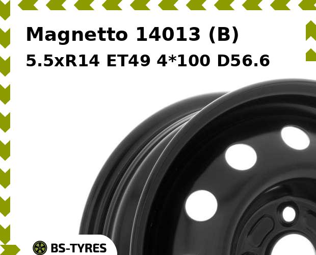 

Колесный диск Magnetto, 14013 (B) 5.5xR14 ET49 4*100 D56.6
