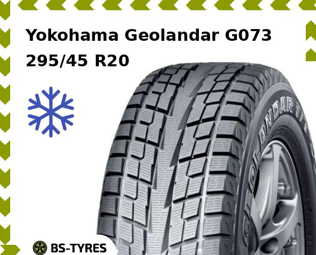 

Зимние шины Yokohama, Geolandar G073 295/45 R20 114Q