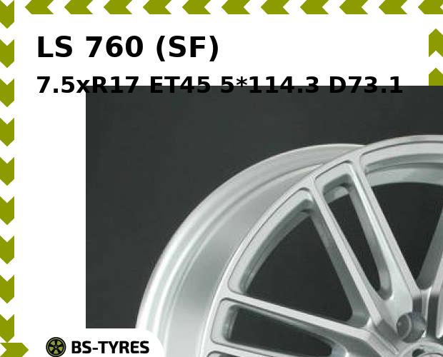 

Колесный диск LS, 760 (SF) 7.5xR17 ET45 5*114.3 D73.1