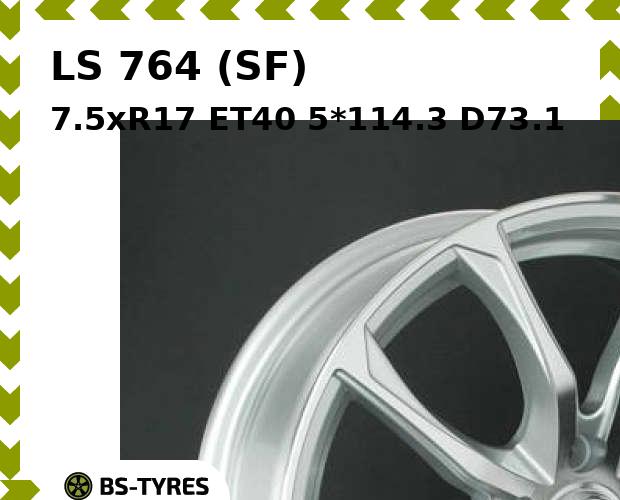 

Колесный диск LS, 764 (SF) 7.5xR17 ET40 5*114.3 D73.1