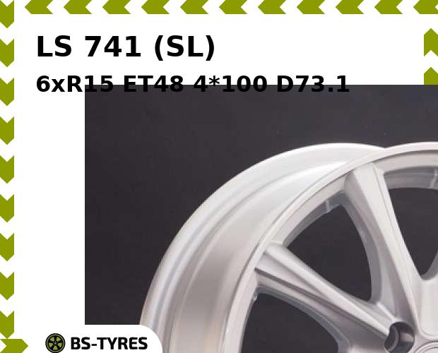 

Колесный диск LS, 741 (SL) 6xR15 ET48 4*100 D73.1