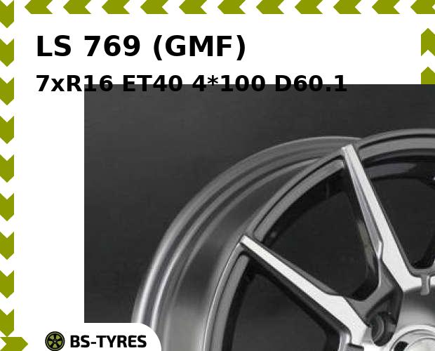 

Колесный диск LS, 769 (GMF) 7xR16 ET40 4*100 D60.1