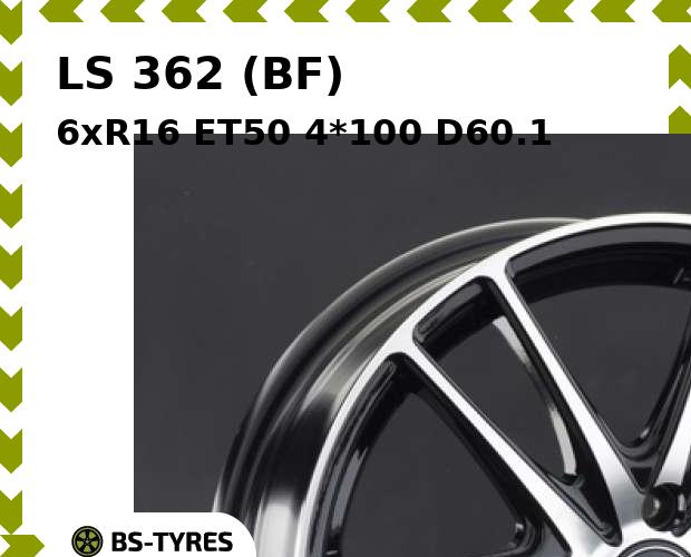 

Колесный диск LS, 362 (BF) 6xR16 ET50 4*100 D60.1