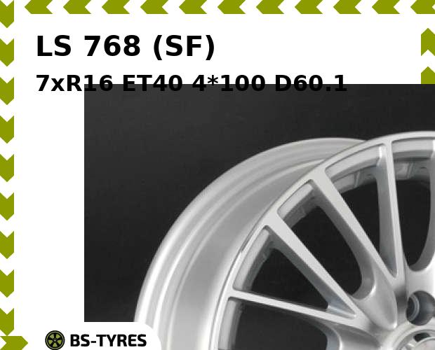 

Колесный диск LS, 768 (SF) 7xR16 ET40 4*100 D60.1