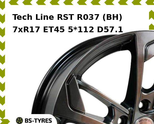 

Колесный диск Tech Line, Tech-line RST R037 (BH) 7xR17 ET45 5*112 D57.1