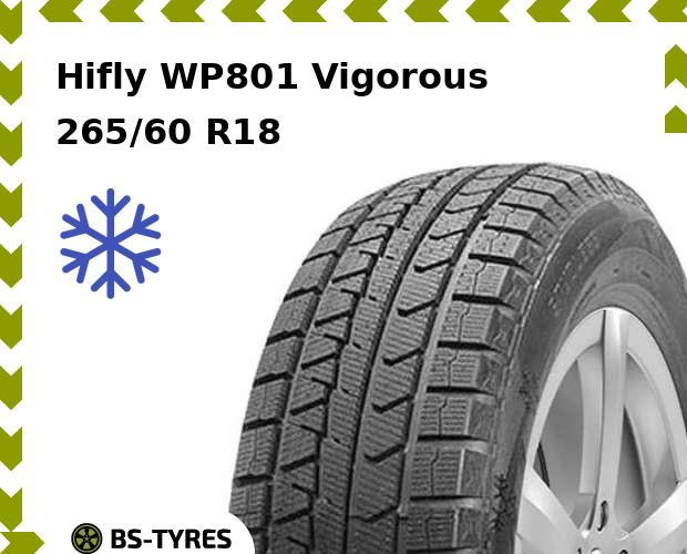 

Зимние шины Hifly, WP801 Vigorous 265/60 R18 110H