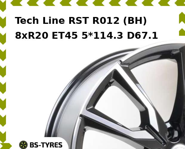 

Колесный диск Tech Line, Tech-line RST R012 (BH) 8xR20 ET45 5*114.3 D67.1