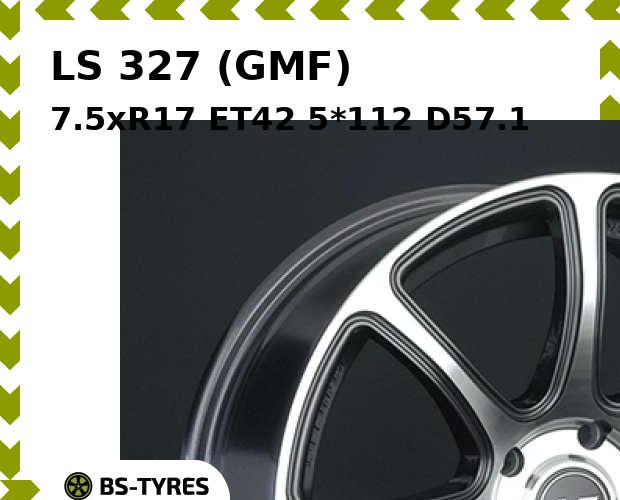 

Колесный диск LS, 327 (GMF) 7.5xR17 ET42 5*112 D57.1