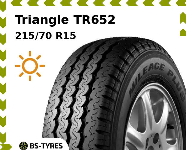 

Летние шины Triangle, TR652 215/70 R15C 109/107R