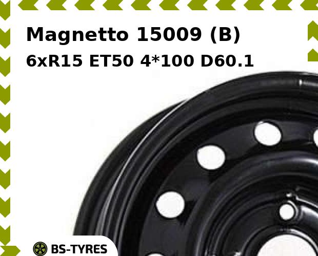 

Колесный диск Magnetto, 15009 (B) 6xR15 ET50 4*100 D60.1
