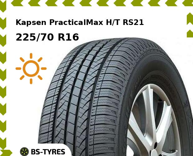 

Летние шины Kapsen, PracticalMax H/T RS21 225/70 R16 103H