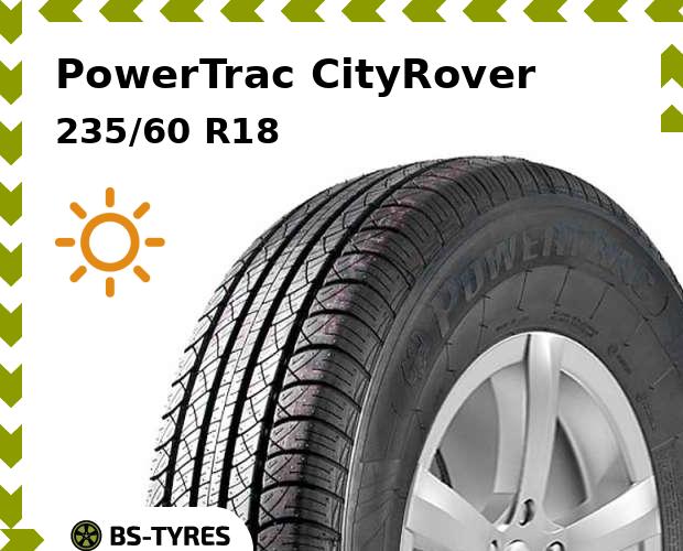 

Летние шины PowerTrac, CityRover 235/60 R18 107H
