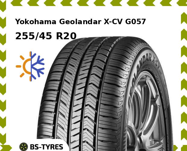 

Всесезонные шины Yokohama, Geolandar X-CV G057 255/45 R20 105W