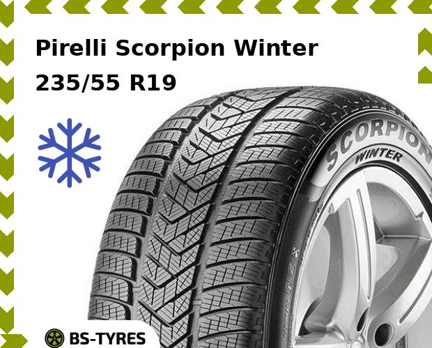

Зимние шины Pirelli, Scorpion Winter 235/55 R19 101H