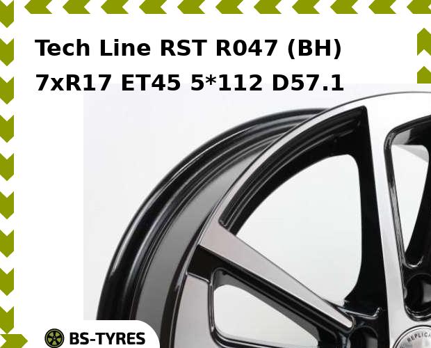 

Колесный диск Tech Line, Tech-line RST R047 (BH) 7xR17 ET45 5*112 D57.1