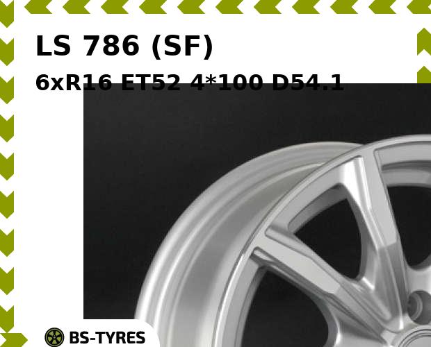 

Колесный диск LS, 786 (SF) 6xR16 ET52 4*100 D54.1