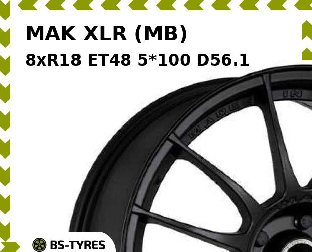 

Колесный диск MAK, XLR (MB) 8xR18 ET48 5*100 D56.1