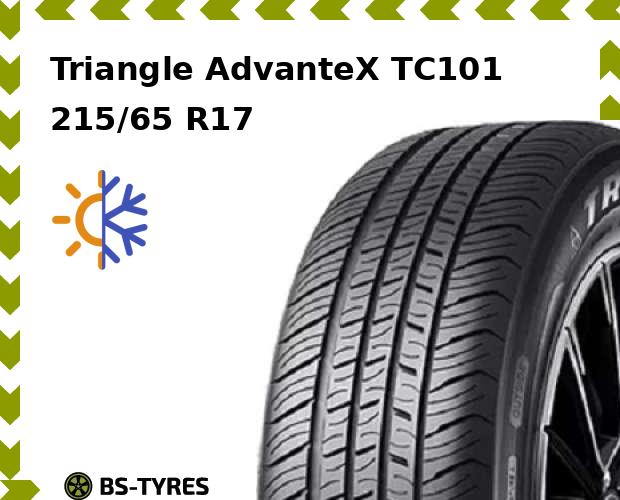 

Всесезонные шины Triangle, AdvanteX TC101 SUV 215/65 R17 103W