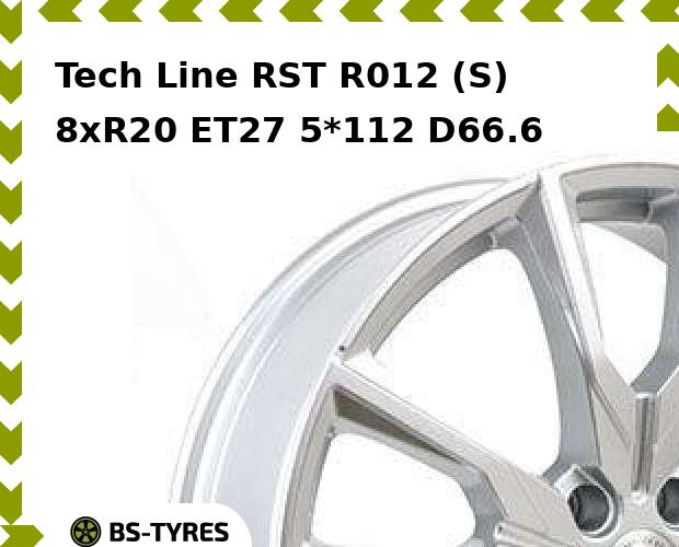 

Колесный диск Tech Line, Tech-line RST R012 (S) 8xR20 ET27 5*112 D66.6