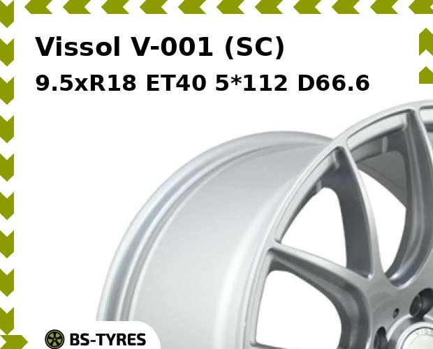 

Колесный диск Vissol, V-001 (SC) 9.5xR18 ET40 5*112 D66.6