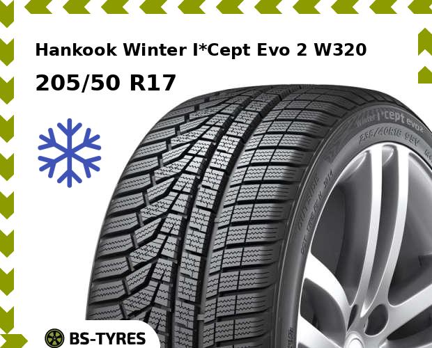 

Зимние шины Hankook, Winter I*Cept Evo 2 W320 205/50 R17 93V