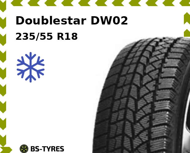 

Зимние шины Doublestar, DW02 235/55 R18 100S