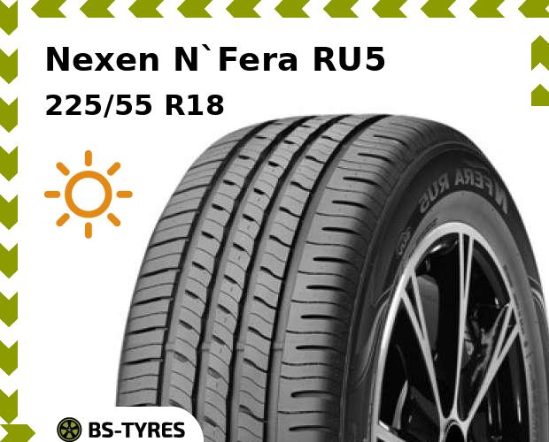 

Летние шины Nexen, N`Fera RU5 225/55 R18 98V