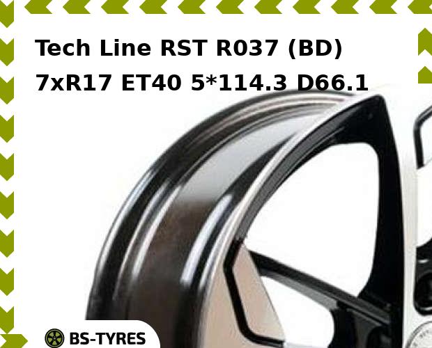 

Колесный диск Tech Line, Tech-line RST R037 (BD) 7xR17 ET40 5*114.3 D66.1